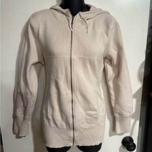 4/$16 Cabela's Beige Cream Zip-Up Hoodie Size Large